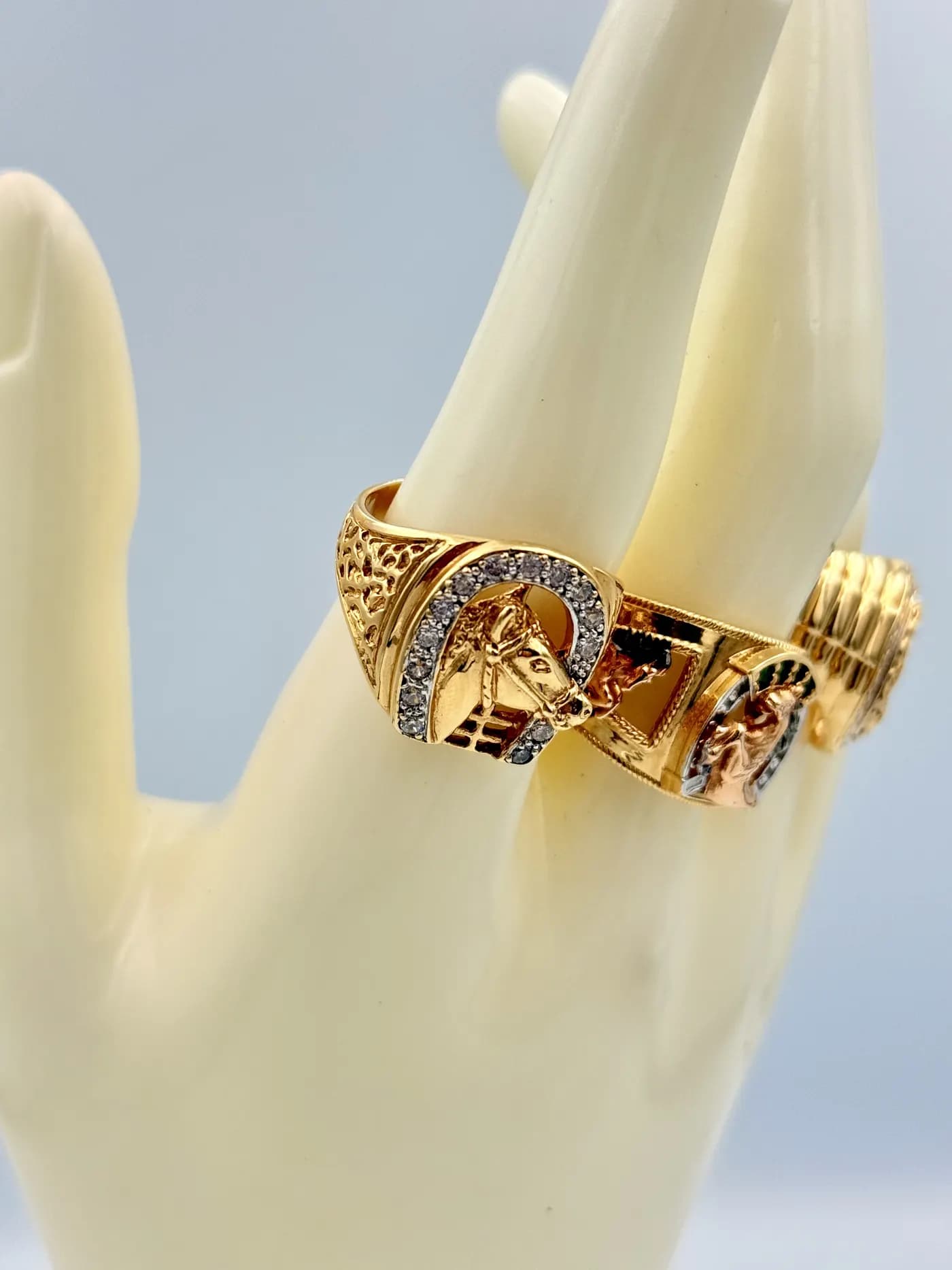 Anillos de hombre en oro 18K